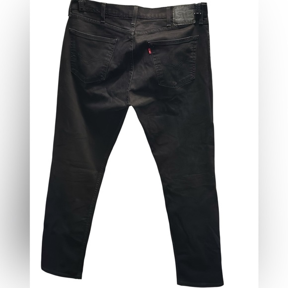 Levi's 502 Men's Black Jeans W38 L 36 - Picture 2 of 9